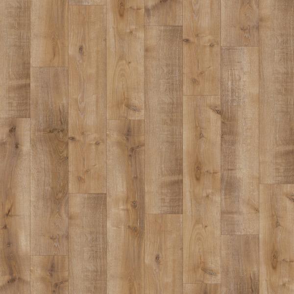 Laminate Flooring Basic 400 M4V Oak Monterey sl. whitewashed matt finish tex widepl microbev 1744350 1285x194x8 mm